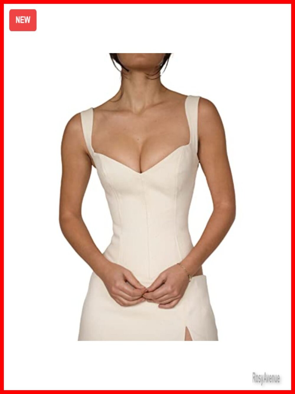 Lace Mesh Bustier Corset Crop Top Spaghetti Strap Backless Cami